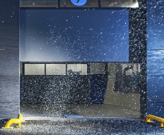 Панорамные ворота AluTherm в Кореновске