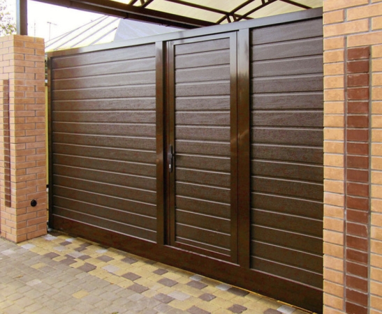 Ворота с калиткой в Кореновске