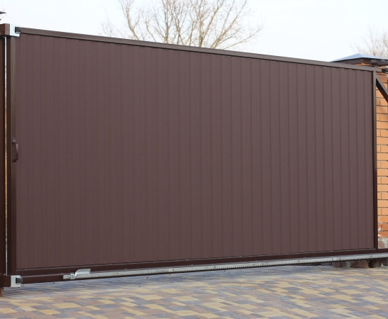 Откатные ворота в Кореновске