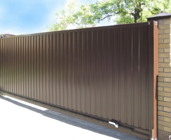 Ворота из профнастила в Кореновске