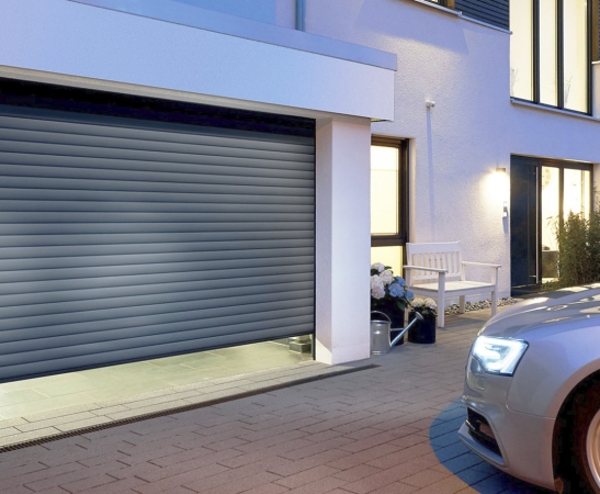 Ворота из роллетного профиля в Кореновске